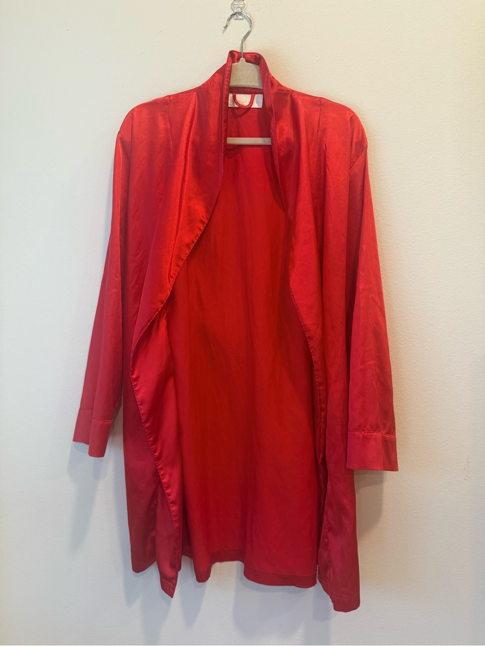 Dose of Roses Red Satin Women's Robe